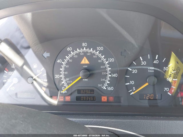 45735950 :رقم المزاد ، WDBHA29G6XA696815 vin ، 1999 Mercedes-benz C 280 مزاد بيع