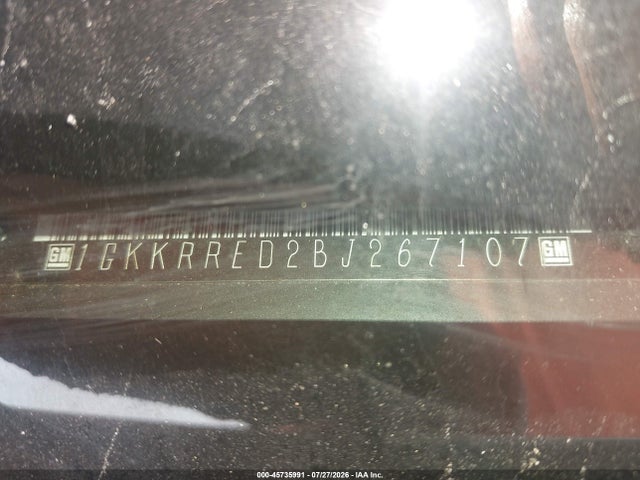 Продаж на аукціоні авто 2011 Gmc Acadia Slt-1, vin: 1GKKRRED2BJ267107, номер лоту: 45735991