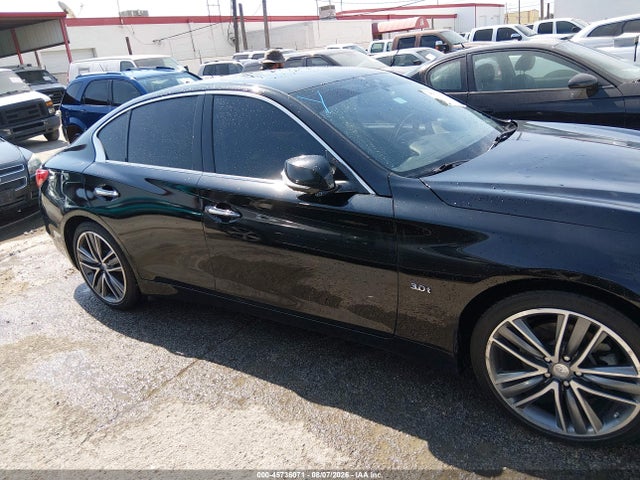 Продажа на аукционе авто 2017 Infiniti Q50 3.0t Premium, vin: JN1EV7AP8HM736476, номер лота: 45736071