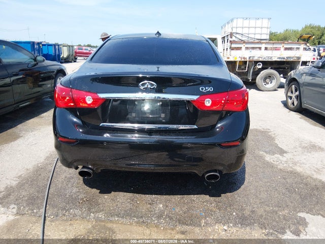 Продажа на аукционе авто 2017 Infiniti Q50 3.0t Premium, vin: JN1EV7AP8HM736476, номер лота: 45736071