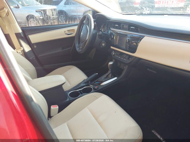 Aukcja sprzedaży 2016 Toyota Corolla Le, vin: 2T1BURHE9GC706126, numer aukcji: 45736094