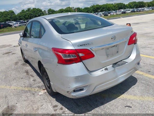 2016 Nissan Sentra Fe+ S/s/sl/sr/sv მანქანა იყიდება აუქციონზე, vin: 3N1AB7AP4GL638304, აუქციონის ნომერი: 45736097