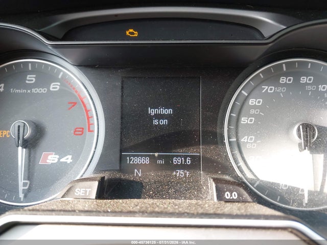45736125 :رقم المزاد ، WAUBGAFL2DA055252 vin ، 2013 Audi S4 3.0t Premium Plus مزاد بيع
