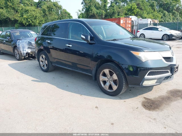 45736158 :رقم المزاد ، 2HNYD2H42AH505166 vin ، 2010 Acura Mdx Technology Package مزاد بيع