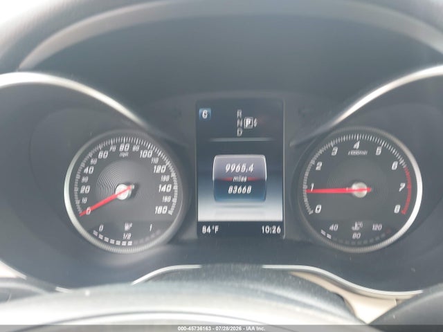 45736163 :رقم المزاد ، 55SWF4KB8FU027700 vin ، 2015 Mercedes-benz C 300 4matic مزاد بيع