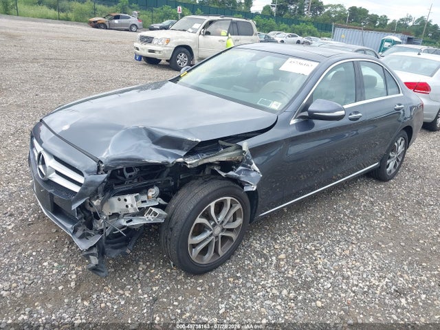 45736163 :رقم المزاد ، 55SWF4KB8FU027700 vin ، 2015 Mercedes-benz C 300 4matic مزاد بيع