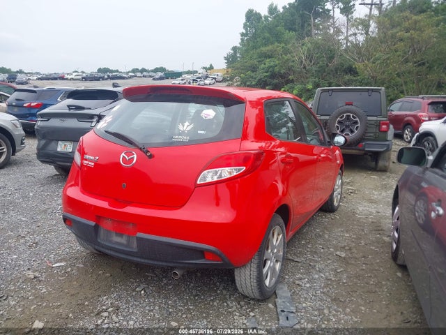 2013 Mazda Mazda2 Touring მანქანა იყიდება აუქციონზე, vin: JM1DE1LY8D0155329, აუქციონის ნომერი: 45736196