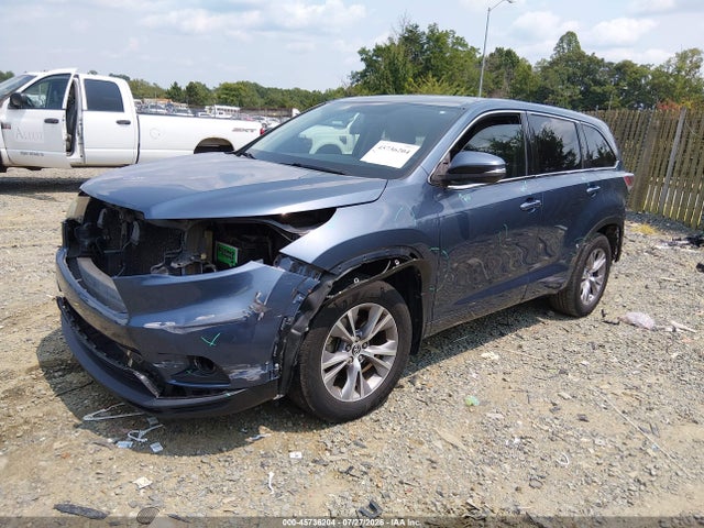 Aukcja sprzedaży 2016 Toyota Highlander Le Plus V6, vin: 5TDBKRFH3GS323812, numer aukcji: 45736204