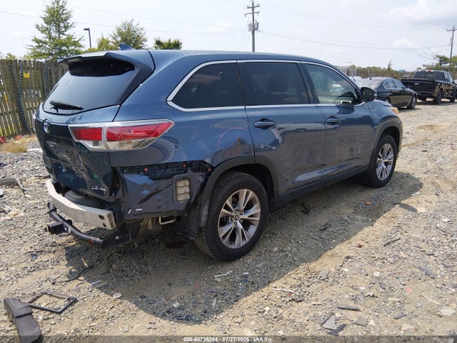 Aukcja sprzedaży 2016 Toyota Highlander Le Plus V6, vin: 5TDBKRFH3GS323812, numer aukcji: 45736204
