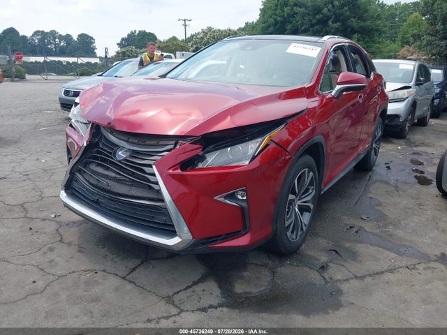 45736249 :رقم المزاد ، 2T2BGMCA7JC028106 vin ، 2018 Lexus Rx 450h مزاد بيع