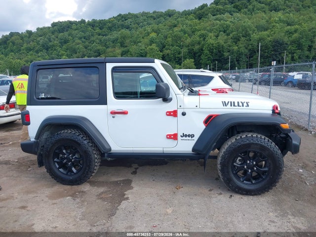 Auction sale of the 2021 Jeep Wrangler Willys 4x4, vin: 1C4GJXAG1MW837309, lot number: 45736253