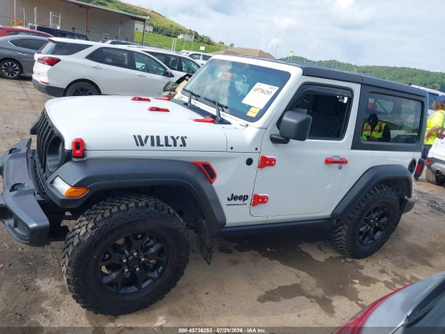 Auction sale of the 2021 Jeep Wrangler Willys 4x4, vin: 1C4GJXAG1MW837309, lot number: 45736253