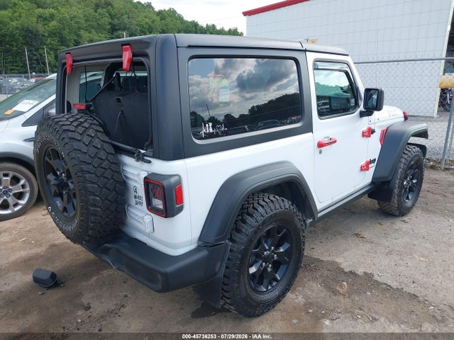 Auction sale of the 2021 Jeep Wrangler Willys 4x4, vin: 1C4GJXAG1MW837309, lot number: 45736253
