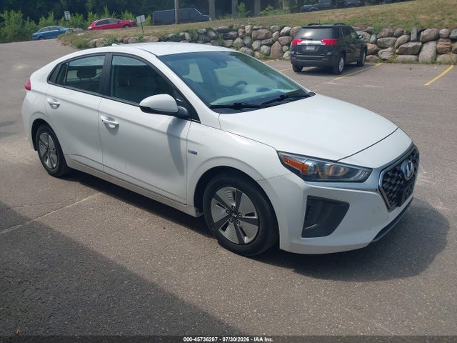 2020 Hyundai Ioniq Hybrid Blue მანქანა იყიდება აუქციონზე, vin: KMHC65LC4LU220393, აუქციონის ნომერი: 45736287