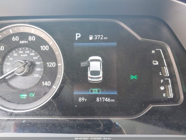 2020 Hyundai Ioniq Hybrid Blue მანქანა იყიდება აუქციონზე, vin: KMHC65LC4LU220393, აუქციონის ნომერი: 45736287