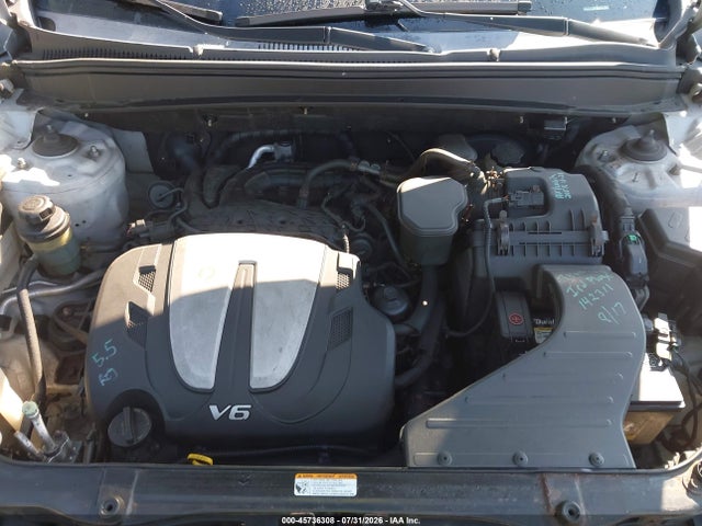 Продажа на аукционе авто 2012 Hyundai Santa Fe Gls V6, vin: 5XYZGDAG1CG108583, номер лота: 45736308