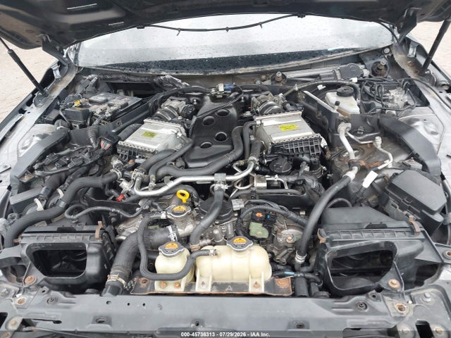 45736313 :رقم المزاد ، JN1FV7ARXGM451413 vin ، 2016 Infiniti Q50 3.0t Red Sport 400 مزاد بيع