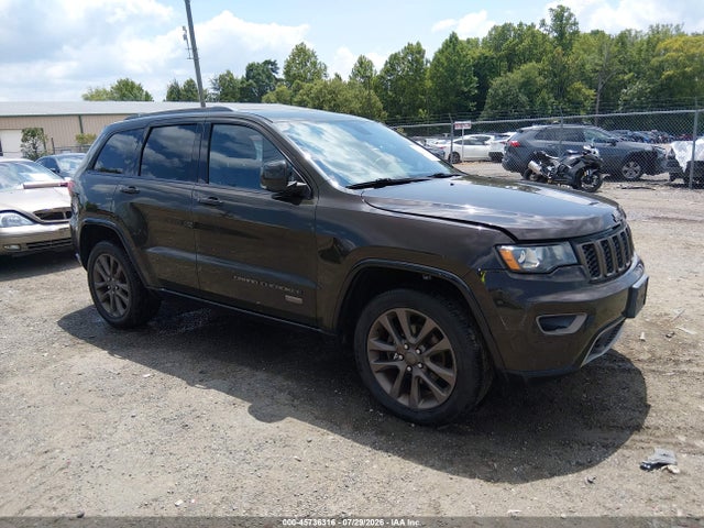 Aukcja sprzedaży 2017 Jeep Grand Cherokee Limited 75th Anniversary Edition, vin: 1C4RJFBG4HC641924, numer aukcji: 45736316