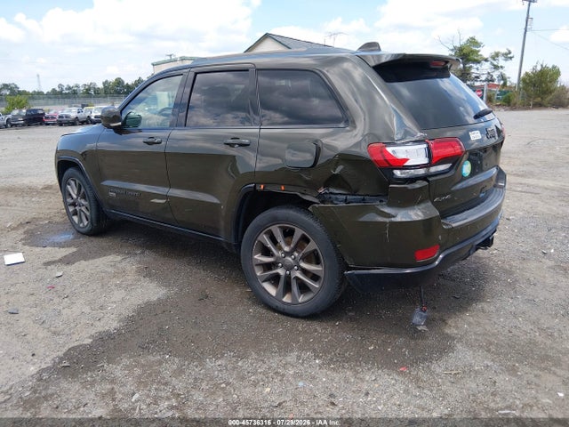 Aukcja sprzedaży 2017 Jeep Grand Cherokee Limited 75th Anniversary Edition, vin: 1C4RJFBG4HC641924, numer aukcji: 45736316