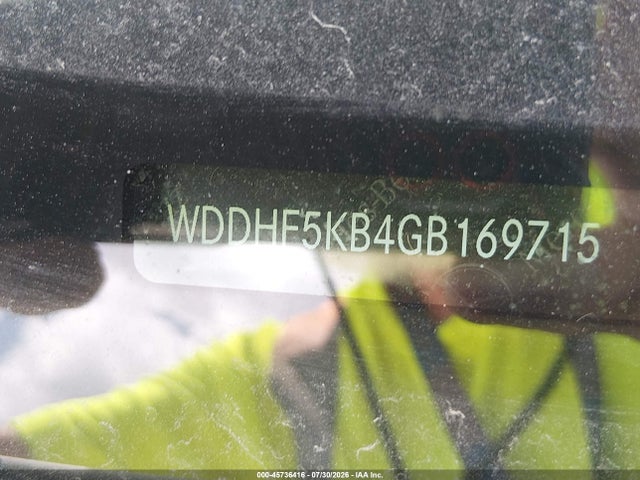 45736416 :رقم المزاد ، WDDHF5KB4GB169715 vin ، 2016 Mercedes-benz E 350 مزاد بيع