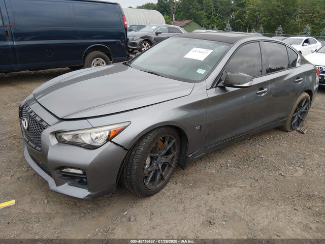 Продаж на аукціоні авто 2016 Infiniti Q50 3.0t Sport, vin: JN1EV7AR8GM344582, номер лоту: 45736427