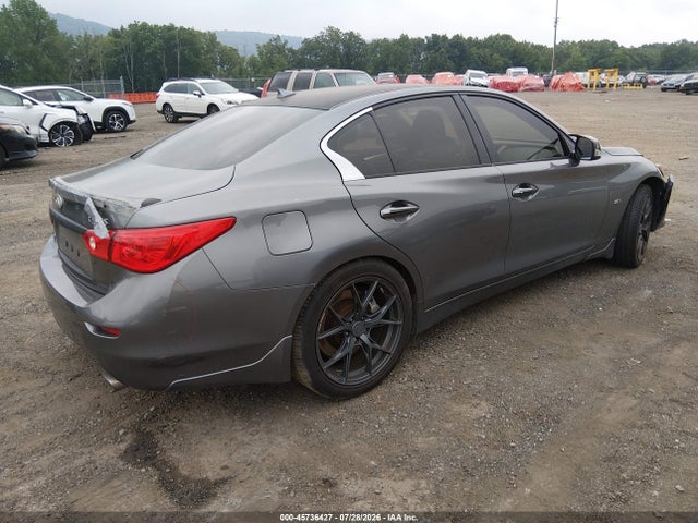 Продаж на аукціоні авто 2016 Infiniti Q50 3.0t Sport, vin: JN1EV7AR8GM344582, номер лоту: 45736427