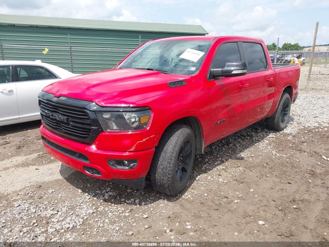 Продажа на аукционе авто 2021 Ram 1500 Big Horn  4x4 5'7 Box, vin: 1C6SRFFT2MN716921, номер лота: 45736496