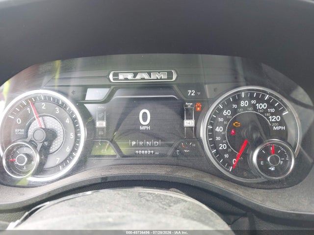 Продажа на аукционе авто 2021 Ram 1500 Big Horn  4x4 5'7 Box, vin: 1C6SRFFT2MN716921, номер лота: 45736496