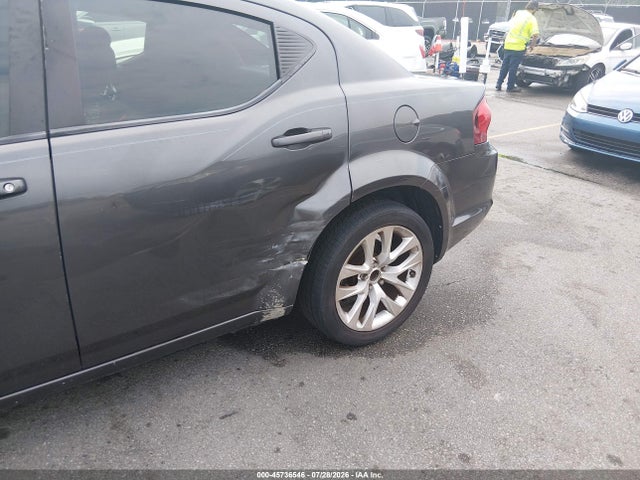 2014 Dodge Avenger Se მანქანა იყიდება აუქციონზე, vin: 1C3CDZAG8EN234581, აუქციონის ნომერი: 45736546