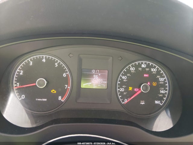 2011 Volkswagen Jetta 2.0l S მანქანა იყიდება აუქციონზე, vin: 3VW1K7AJ7BM069506, აუქციონის ნომერი: 45736575