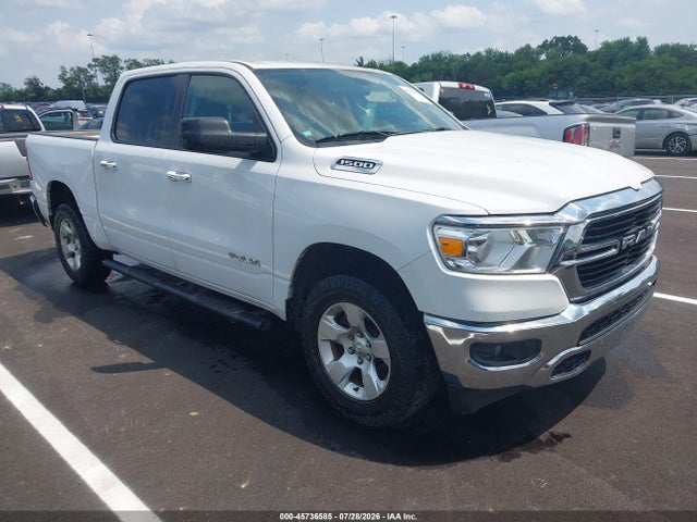 45736585 :رقم المزاد ، 1C6RRFFG0KN727575 vin ، 2019 Ram 1500 Big Horn/lone Star  4x4 5'7 Box مزاد بيع