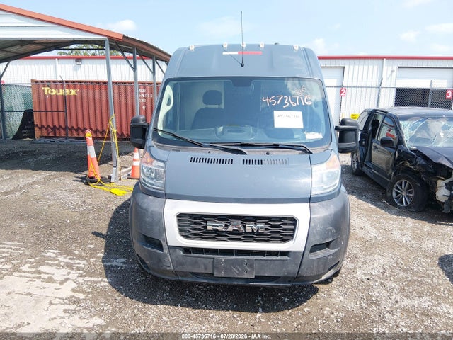 45736716 :رقم المزاد ، 3C6TRVDG5KE518145 vin ، 2019 Ram Promaster 2500 High Roof 159 Wb مزاد بيع