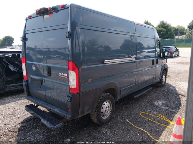 45736716 :رقم المزاد ، 3C6TRVDG5KE518145 vin ، 2019 Ram Promaster 2500 High Roof 159 Wb مزاد بيع