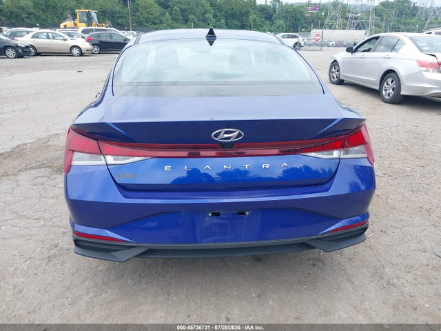 2021 Hyundai Elantra Sel მანქანა იყიდება აუქციონზე, vin: 5NPLS4AG6MH034253, აუქციონის ნომერი: 45736731