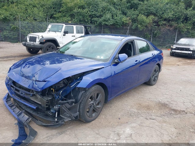 2021 Hyundai Elantra Sel მანქანა იყიდება აუქციონზე, vin: 5NPLS4AG6MH034253, აუქციონის ნომერი: 45736731
