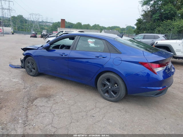2021 Hyundai Elantra Sel მანქანა იყიდება აუქციონზე, vin: 5NPLS4AG6MH034253, აუქციონის ნომერი: 45736731