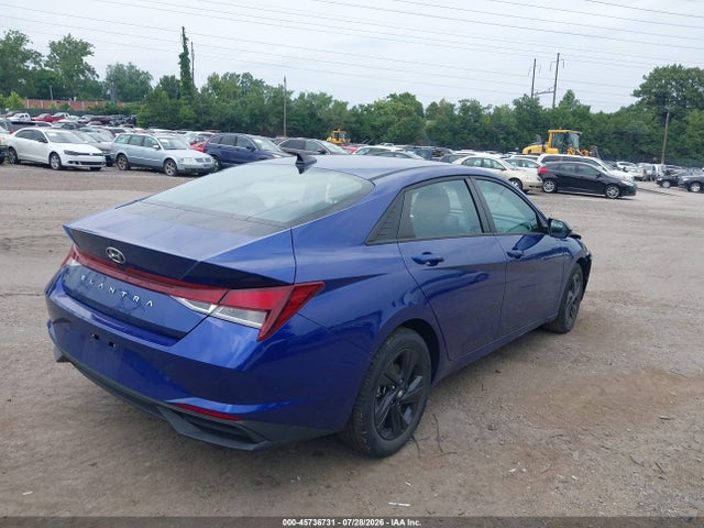 2021 Hyundai Elantra Sel მანქანა იყიდება აუქციონზე, vin: 5NPLS4AG6MH034253, აუქციონის ნომერი: 45736731