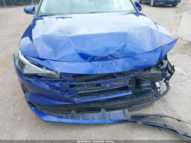 2021 Hyundai Elantra Sel მანქანა იყიდება აუქციონზე, vin: 5NPLS4AG6MH034253, აუქციონის ნომერი: 45736731