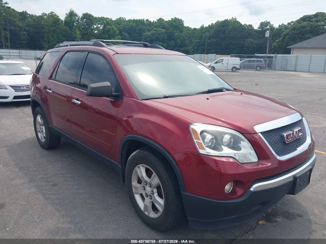 Продаж на аукціоні авто 2011 Gmc Acadia Sle, vin: 1GKKRPED9BJ110372, номер лоту: 45736758