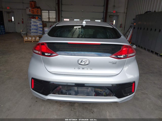 45736824 :رقم المزاد ، KMHC65LC1KU106902 vin ، 2019 Hyundai Ioniq Hybrid Blue مزاد بيع