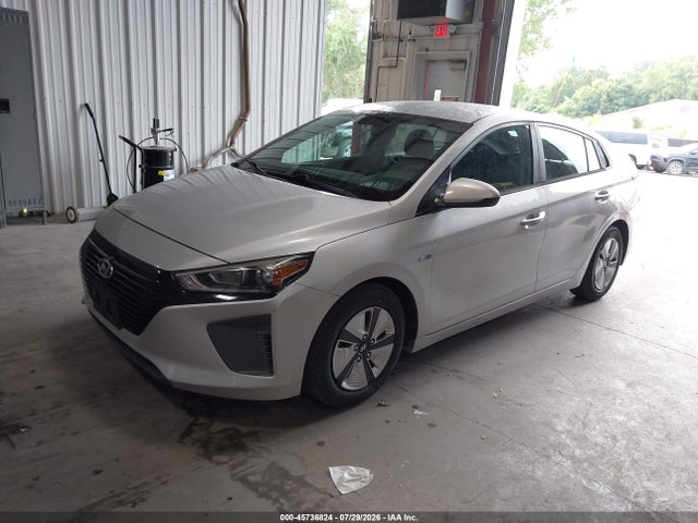 45736824 :رقم المزاد ، KMHC65LC1KU106902 vin ، 2019 Hyundai Ioniq Hybrid Blue مزاد بيع
