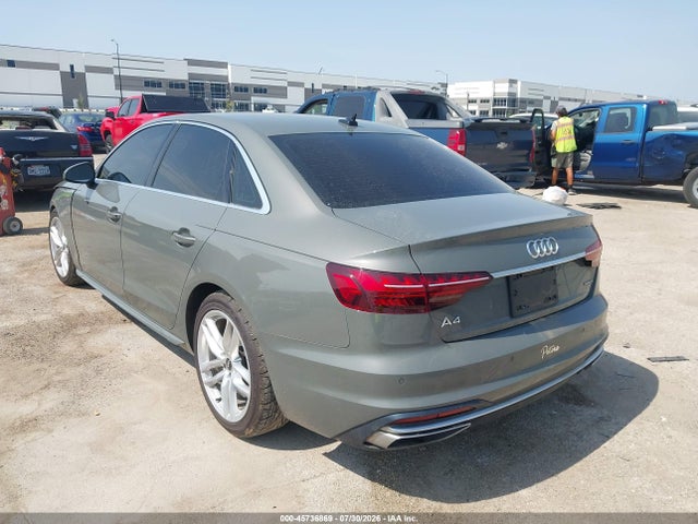 Aukcja sprzedaży 2023 Audi A4 Premium Plus 45 Tfsi S Line Quattro S Tronic, vin: WAUEAAF43PN002144, numer aukcji: 45736869