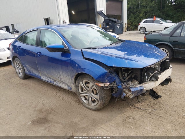 45736877 :رقم المزاد ، 2HGFC2F51JH584066 vin ، 2018 Honda Civic Lx مزاد بيع