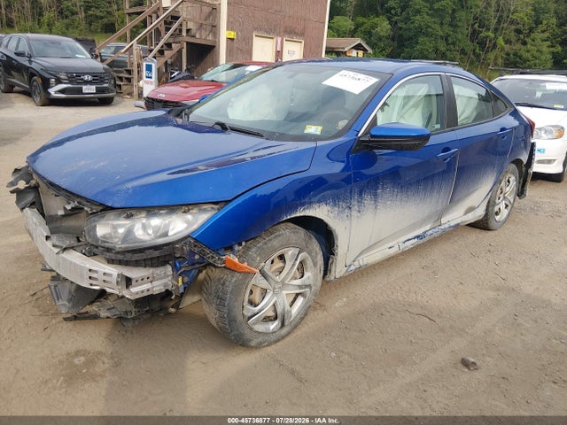 45736877 :رقم المزاد ، 2HGFC2F51JH584066 vin ، 2018 Honda Civic Lx مزاد بيع