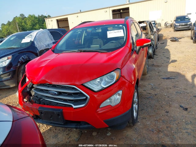 Продажа на аукционе авто 2018 Ford Ecosport Se, vin: MAJ3P1TE8JC235631, номер лота: 45736984