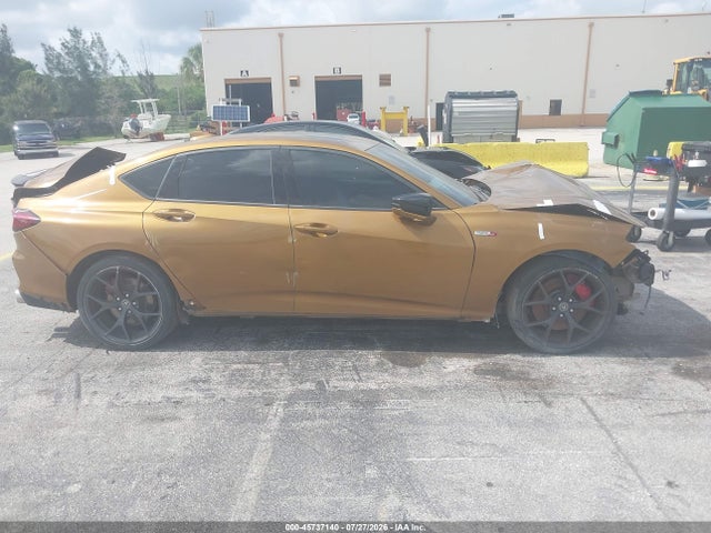 2022 Acura Tlx Type S მანქანა იყიდება აუქციონზე, vin: 19UUB7F00NA002104, აუქციონის ნომერი: 45737140