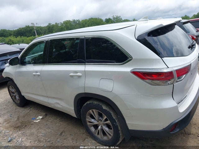 Продажа на аукционе авто 2015 Toyota Highlander Xle V6, vin: 5TDJKRFH2FS138225, номер лота: 45737173