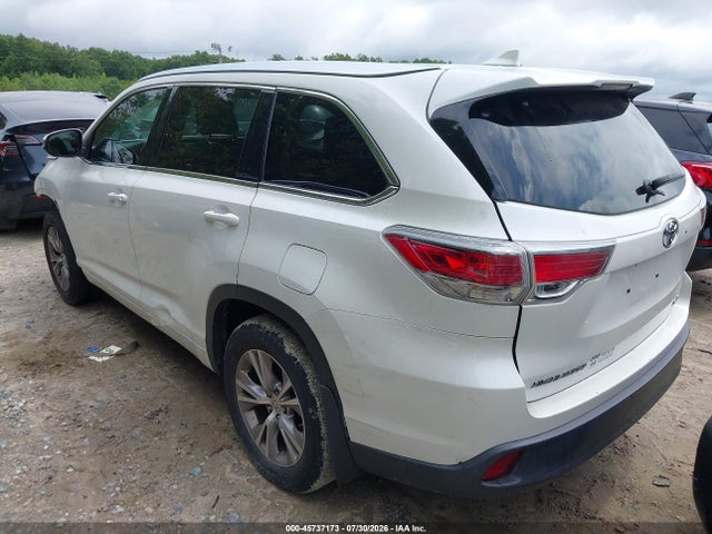 Продажа на аукционе авто 2015 Toyota Highlander Xle V6, vin: 5TDJKRFH2FS138225, номер лота: 45737173