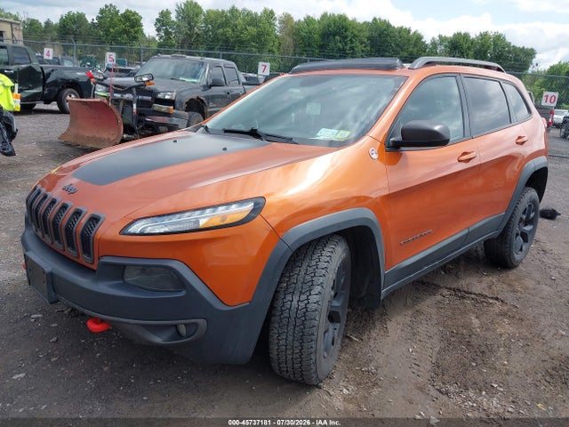 Продаж на аукціоні авто 2014 Jeep Cherokee Trailhawk, vin: 1C4PJMBS9EW257549, номер лоту: 45737181