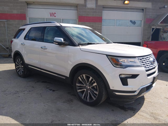 45737263 :رقم المزاد ، 1FM5K8HTXJGB39702 vin ، 2018 Ford Explorer Platinum مزاد بيع